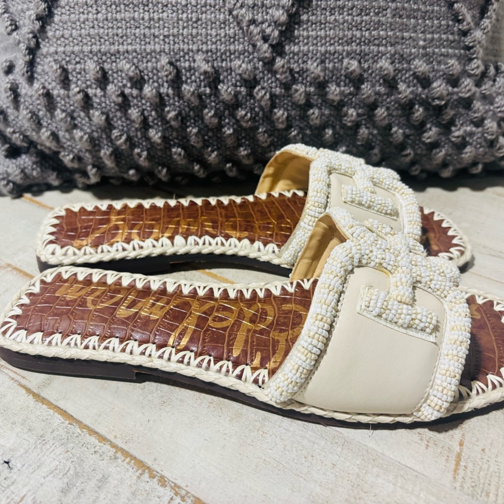 ❤️Sam Edelman Fitz Beaded Sandal-Sz 11 - Picture 3 of 6